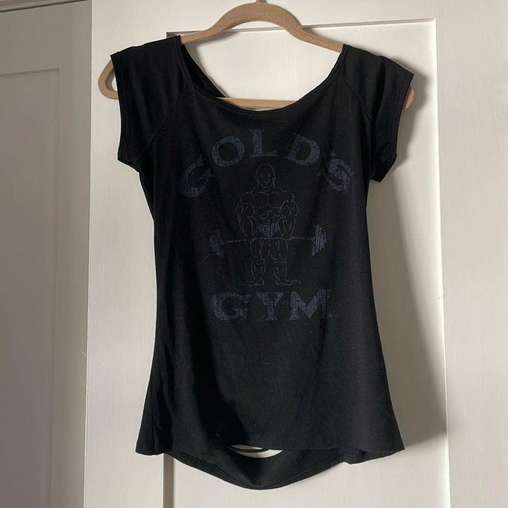 Golds gym tee